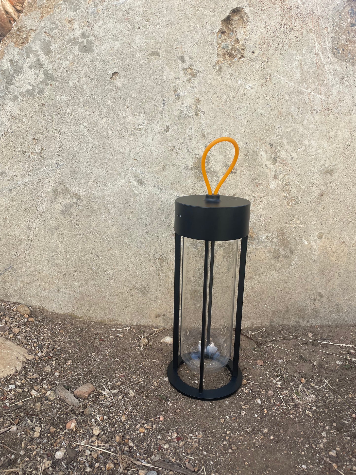 Modern Artisan Glass Lamp