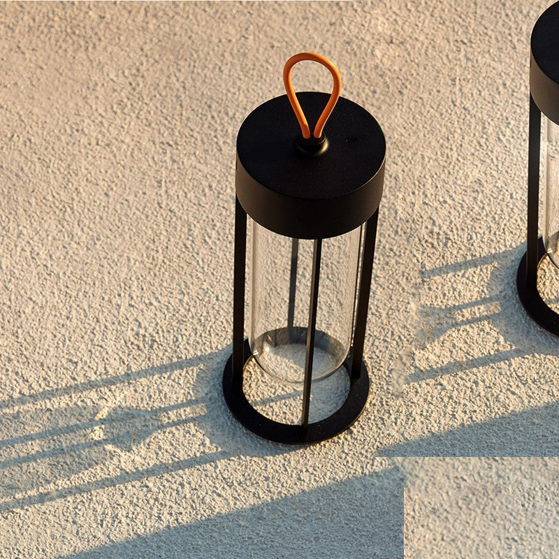 Modern Artisan Glass Lamp