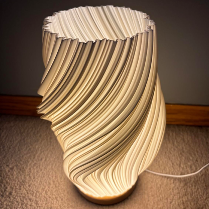 French Cream 3D Desk Lamp