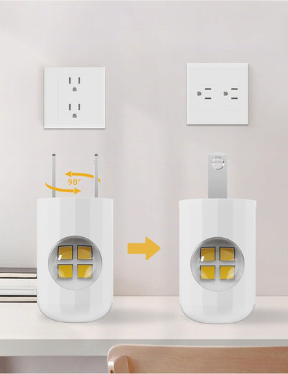 Plug-In LED Night Lights - Warm 2700K with Auto Sensor