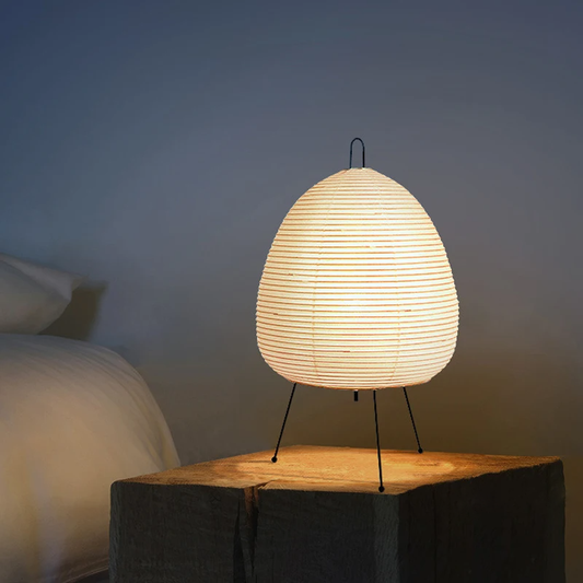Japanese Rice Paper Table Lamp