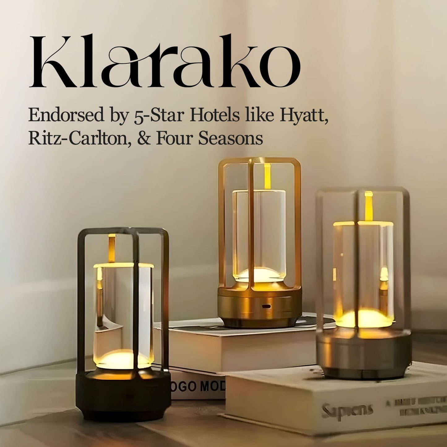 Klarako Crystal Lantern | Buy 1 Get 1 Free