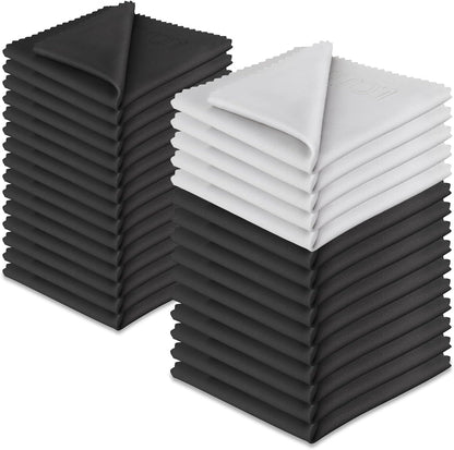 2-Pack Ultra Soft Microfiber Cleaning Cloth - Streak Free (6" x 7" )