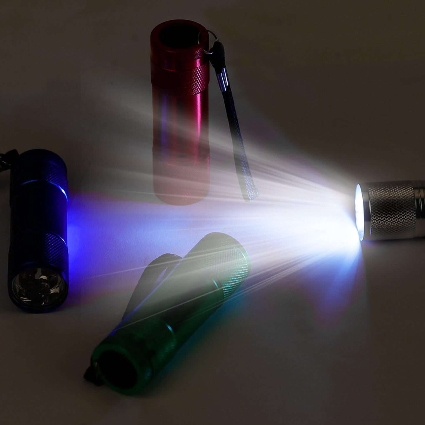 Mini LED Flashlight (Batteries Included) - 100k hrs LED Runtime - 1 Pack