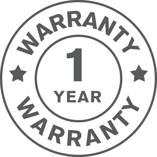 1 Year Warranty